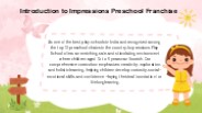 best preschool franchise in India