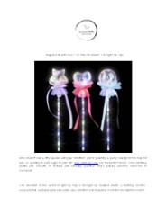 Magical Fun with LIGHT-UP BEADED WAND LLB Light-Up Toys