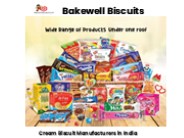 Biscuit Exporters from India
