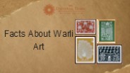 Facts about warli art
