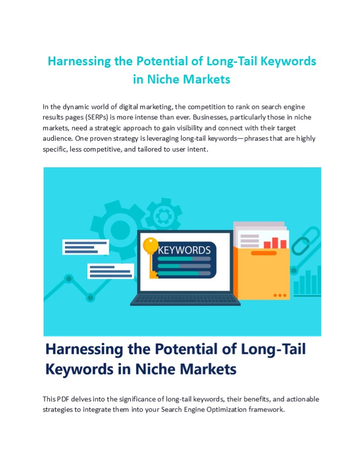 Harnessing the Potential of Long-Tail Keywords in Niche Markets