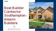 Southampton home builders