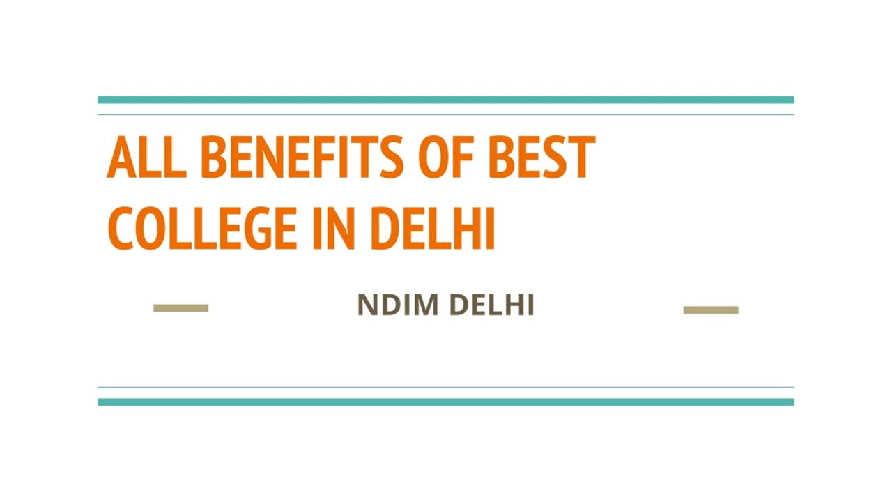 PPT – Best MBA College in Delhi | Top Management College in India ...