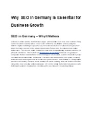 SEO agency in Germany | TechNow
