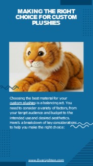 Making the Right Choice for Custom Plushies