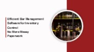 Efficient Bar Management Software for Inventory Control (1)
