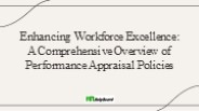 Performance Appraisal Policy Sample