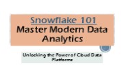Snowflake Training in Hyderabad | Snowflake Training - Enroll Now