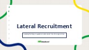 Lateral Recruitment