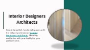 Interior Designers Architects