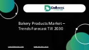 Bakery Products Market