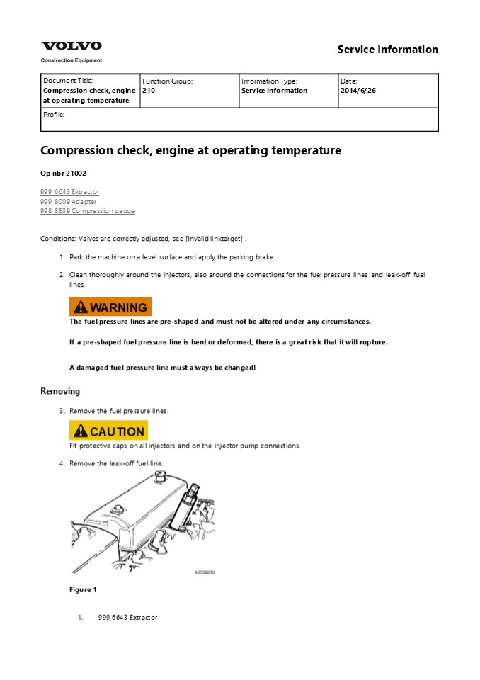 Volvo A20C Articulated Dump Truck Service Repair Manual Instant Download