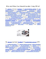 Why And When You Should Consider Using PWAs