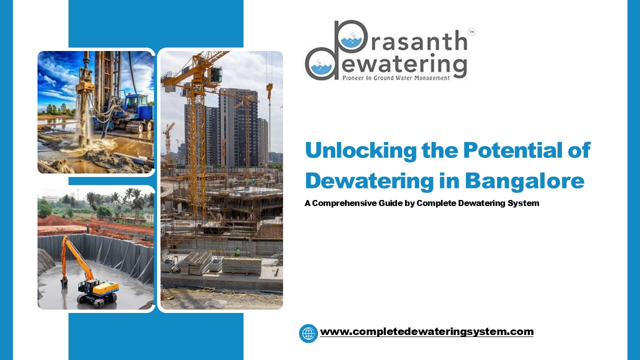 Complete Dewatering System: Your Best Dewatering Company