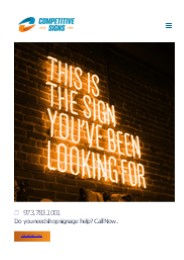 custom LED neon signs