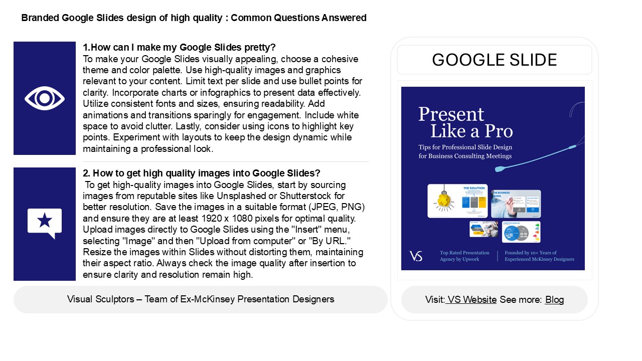 Creating Professional Presentations: Best Practices for Google Slides Users