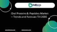 Oral Proteins & Peptides Market