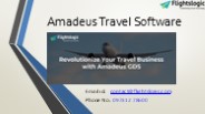 Amadeus Travel Software