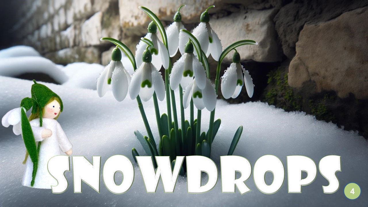 Snowdrops 4 (Flowers in Art)