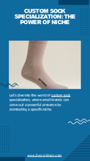 Custom Sock Specialization: The Power of Niche