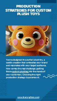Production Strategies for Custom Plush Toys