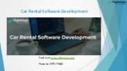Car Rental Software Development
