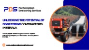 Expert Complete Dewatering Systems – Pachaiyappan Dewatering
