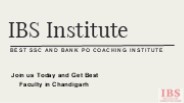 SSC and Bank po Coaching In Chandigarh