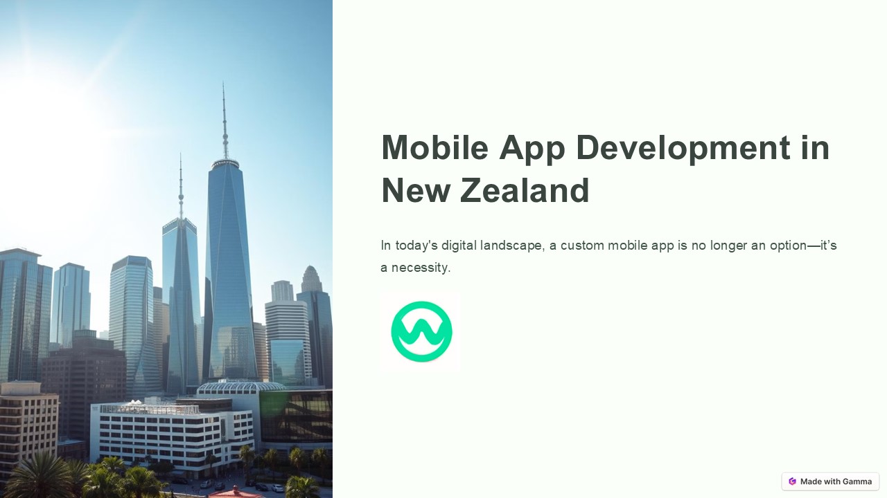 Cutting-Edge Mobile App Development in New Zealand