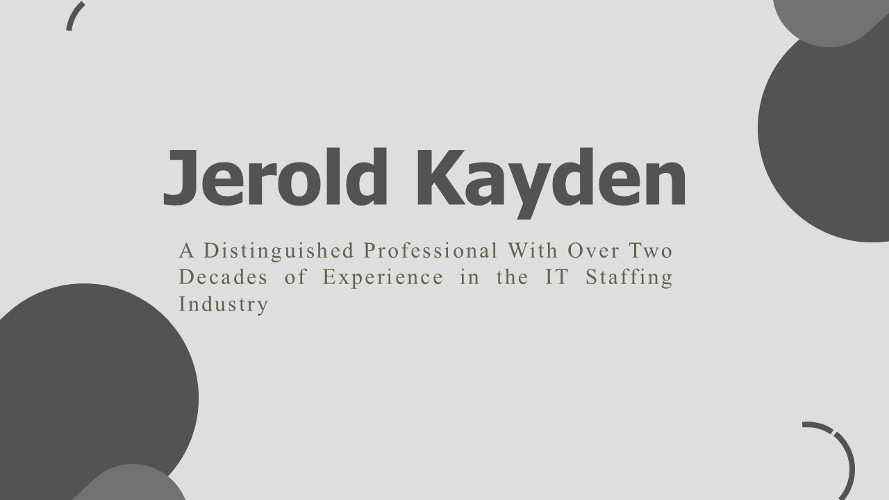 Jerold Kayden - A Resourceful Professional - Boston, MA