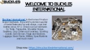 Connection and Tuck Loops at Buckles International