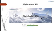 Flight Search API