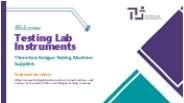 Three Axis Fatigue Testing Machine Suppliers