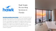 Real Estate Accounting Services Florida
