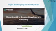 Flight Booking Engine Development