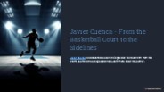 Javier Cuenca Basketball Coach