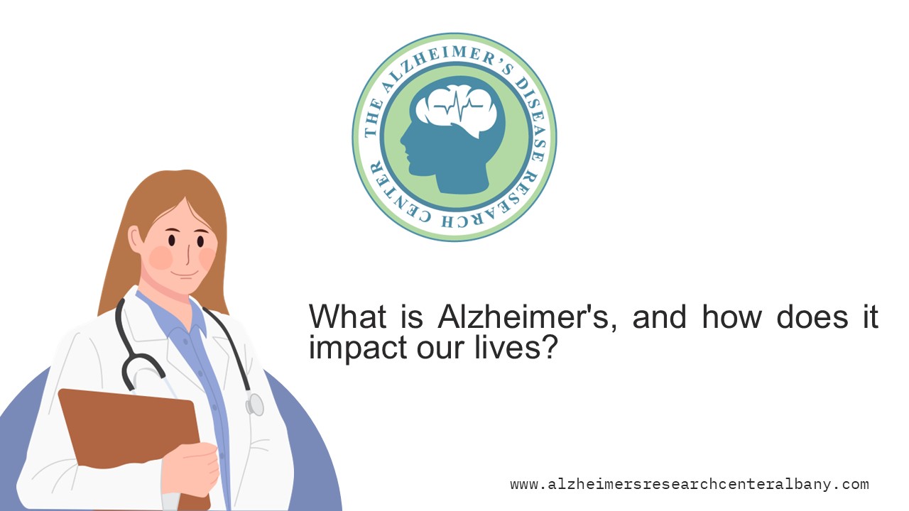 Confronting Alzheimer's: Discovery with Dr. Holub at Alzheimer's Research Center in Albany