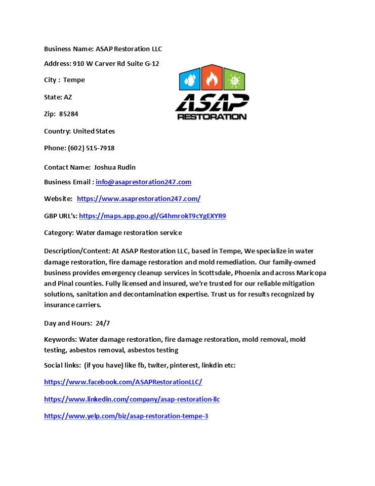 ASAP Restoration LLC