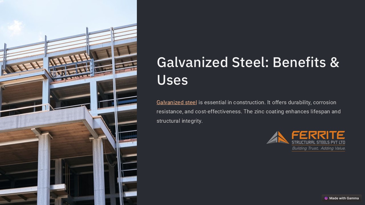 Top Benefits of Galvanized Steel & Where It’s Used
