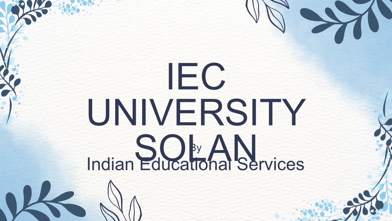 IEC University Solan