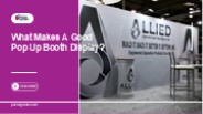 What Defines an Outstanding Pop-Up Booth Business?