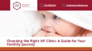 Tips for Choosing Your IVF Clinic