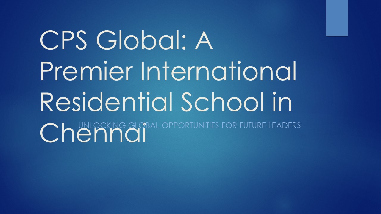 Global International School Chennai