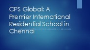Global International School Chennai