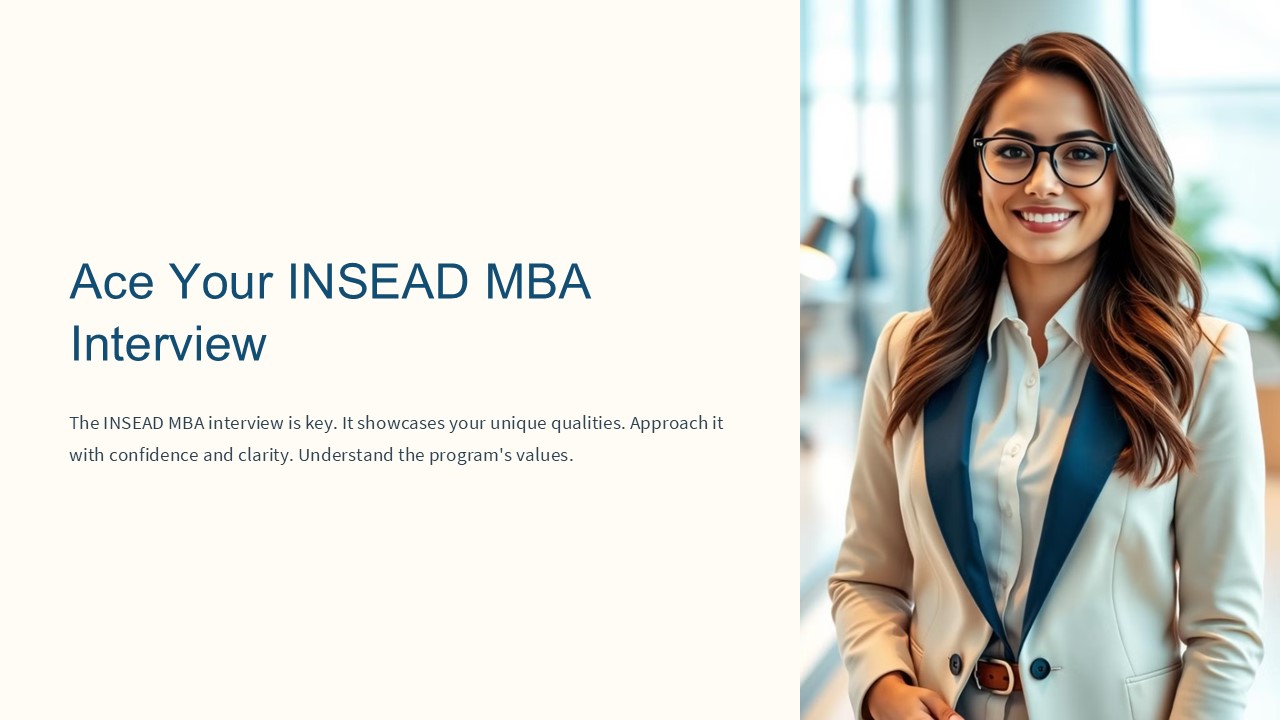 Mastering the INSEAD MBA Interview: Key Questions & Winning Strategies