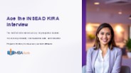 Mastering the INSEAD Kira Interview: A Step-by-Step Guide