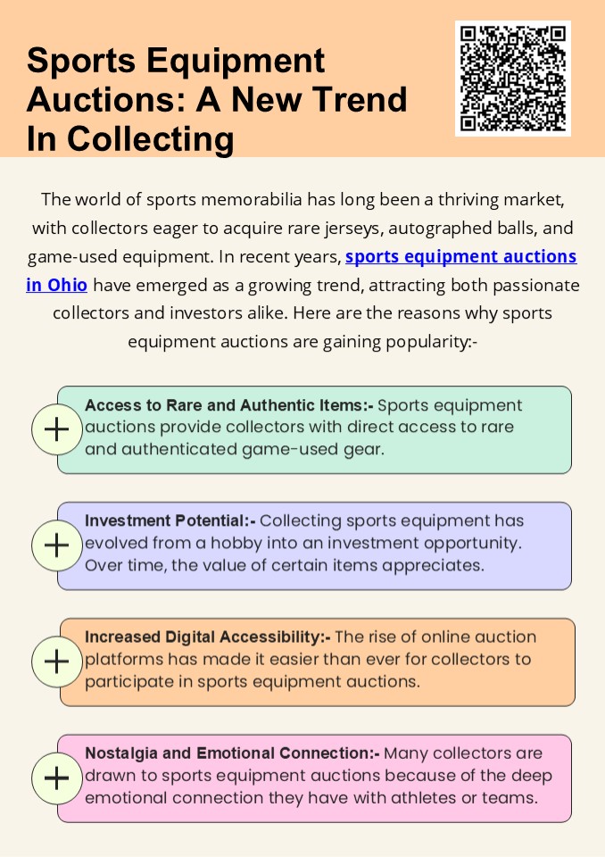 Sports Equipment Auctions: A New Trend In Collecting