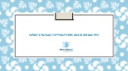 CREATE WALLET APPLICATION LIKE GOOGLE PAY