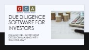 Due Diligence Software for Investors (1)