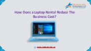 How Can Laptop Rentals Help Your Start-up in Dubai?